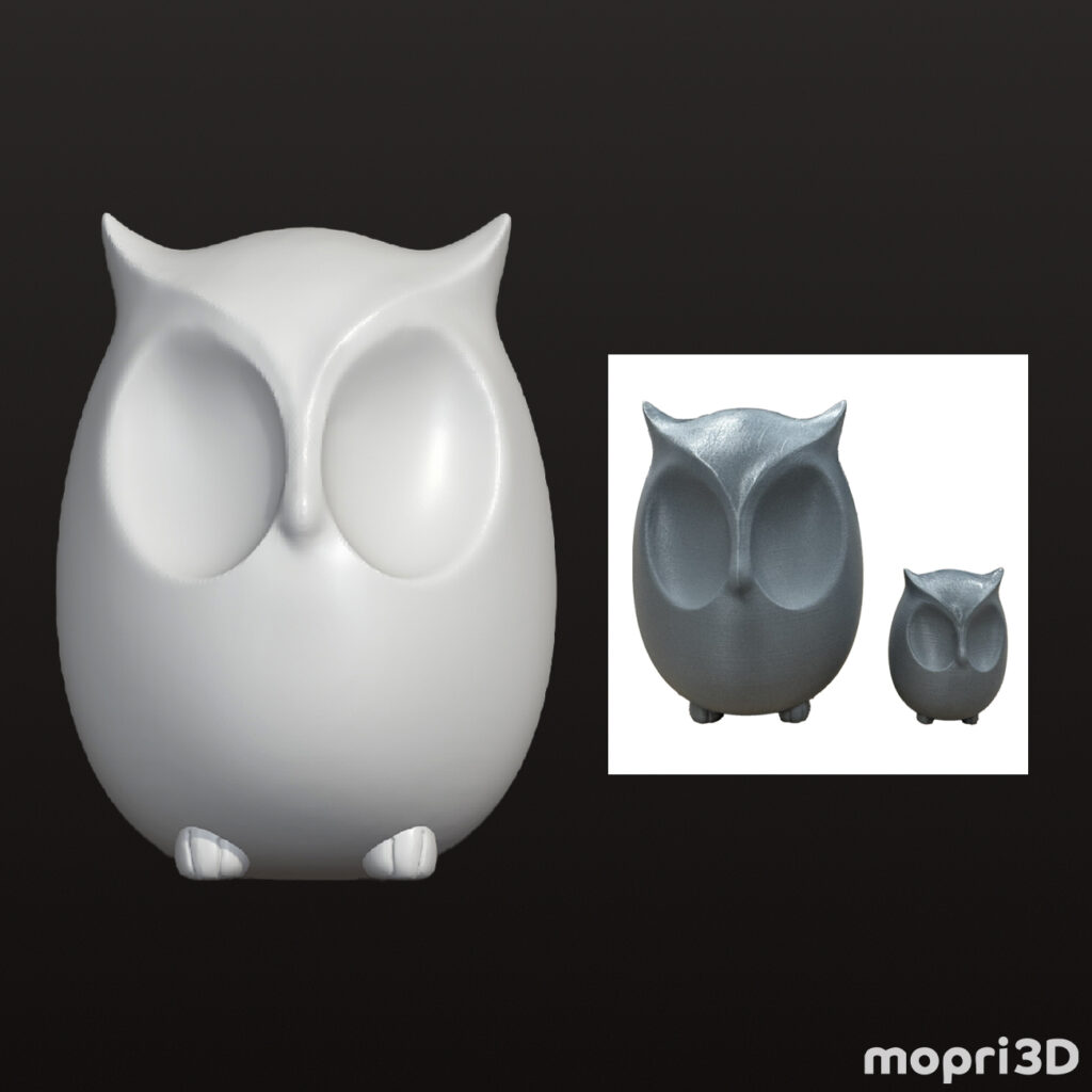 フィギュア素体のモデリング・プリント