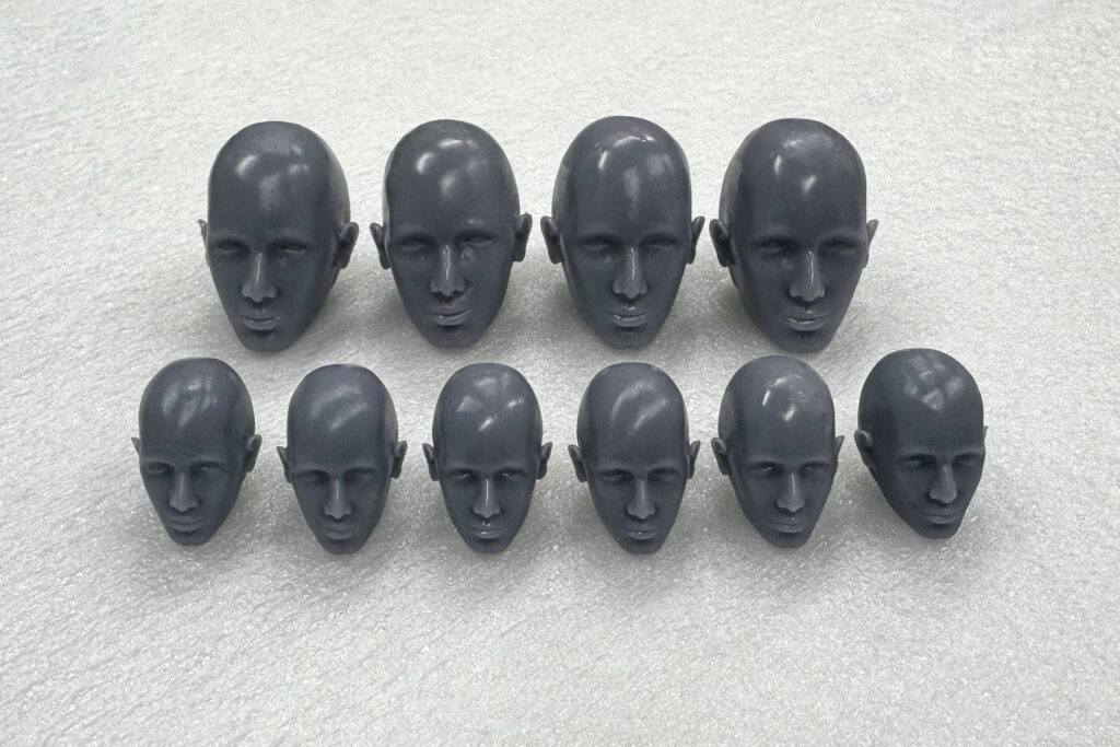 フィギュア用ヘッドのモデリング・プリント