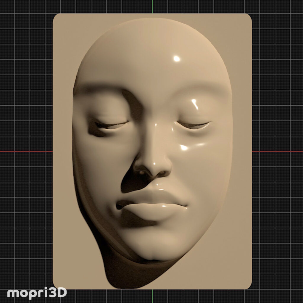 人工皮膚用データの3Dモデリング