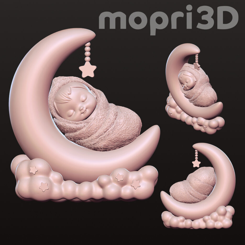 イラストから3Dモデリング・プリント・塗装