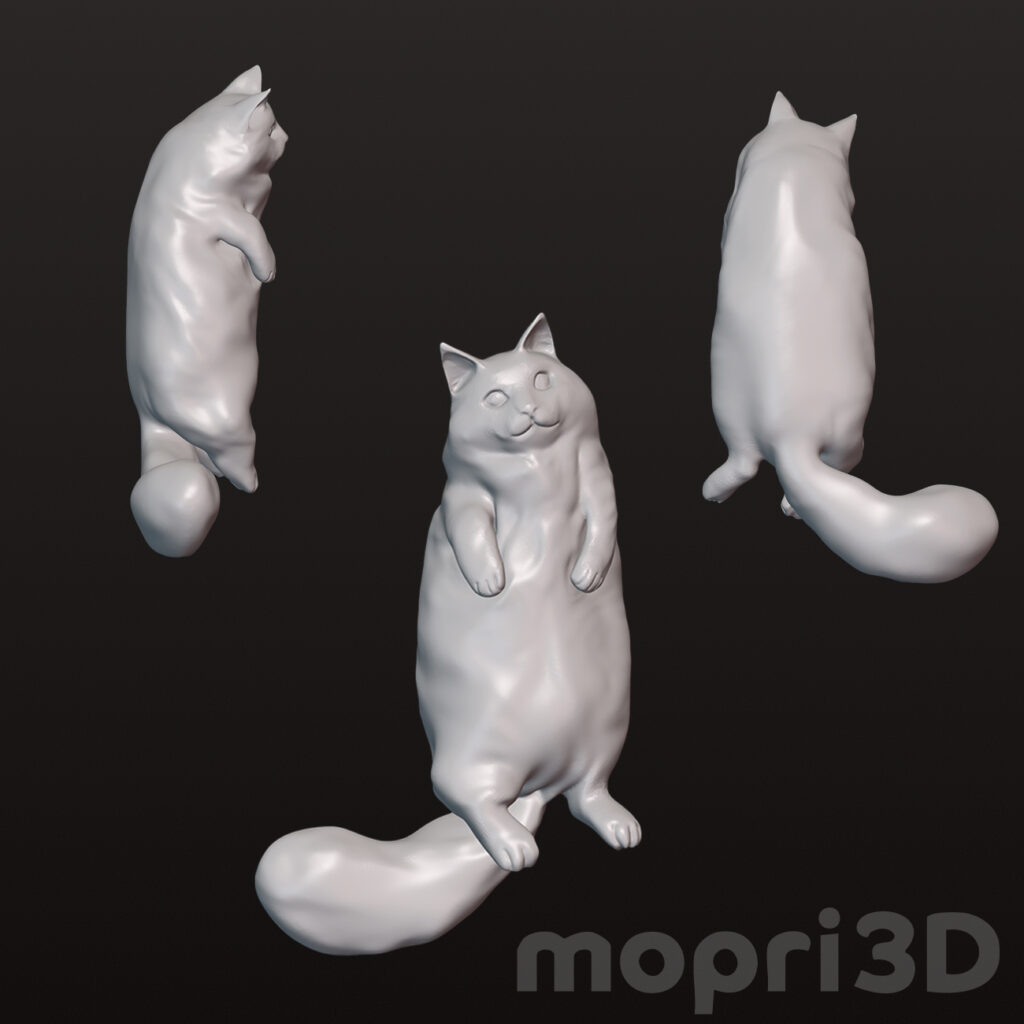 キーチャーム用3Dモデリング