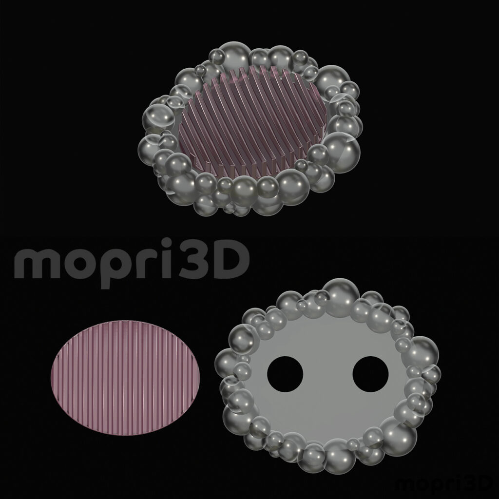 オリジナルソープディッシュのモデリング・プリント